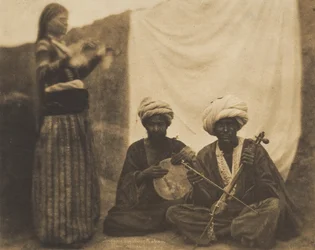 Ägyptische Musiker Rawabí und Almée, 20. Februar 1852