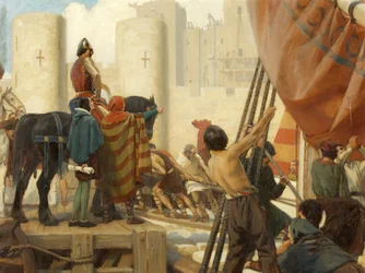 Robert, Earl of Gloucester, baut 1116 den Großen Bergfried der Burg Bristol