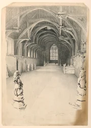 Innenansicht der Westminster Hall