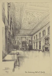 Die Gouverneurs-Halle in Barts
