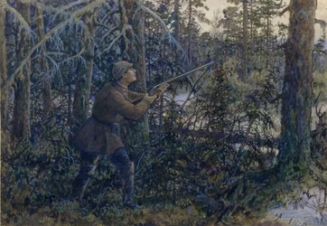 Auerhahnjagd, 1937