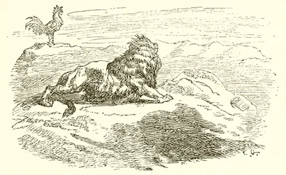 Der Löwe und der Elefant