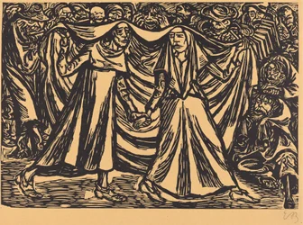 Der Totentanz II, 1921