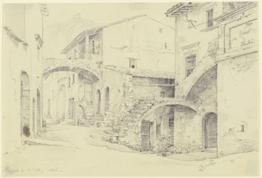 Straße in Terni-Papigno