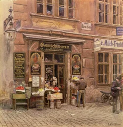 Der Gemischtwarenladen, Wien, 1906