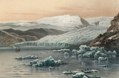 Tyndall-Gletscher, Nordwest-Grönland