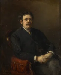 Der Maler Karl Heffner