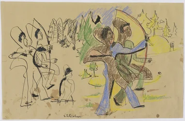 Bogenschützen, ca. 1935