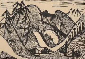 Berglandschaft bei Glarus