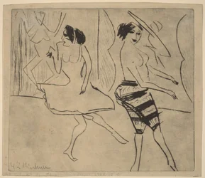 Tänzer im Atelier