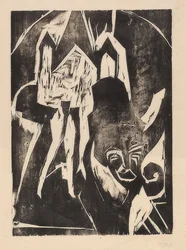Kokotte auf der Straße