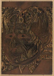 Kopf Dr. Bauer, Zeichnungsstock