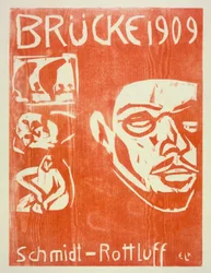 Porträt von Schmidt-Rottluff, 1909
