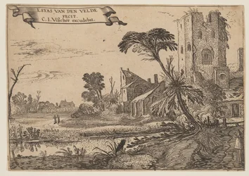 Zwei Mönche auf einem Pfad