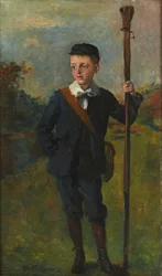 Der junge Angler