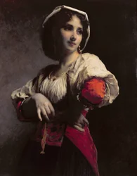 Eine italienische Schönheit, 1872
