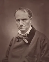 Charles Baudelaire, 1861, gedruckt 1877 (Foto)