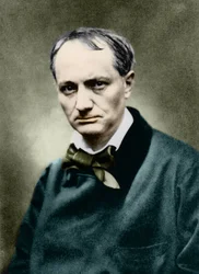 Charles Baudelaire (1821-1867), französischer Schriftsteller, Foto von Carjat