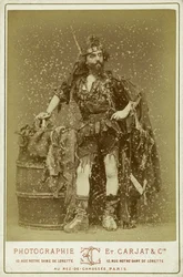 Mortimer in der Rolle des Königs der Gauner