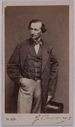 Porträt von Jules Chaumont (-1866), Schauspieler