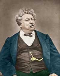 Porträt von Alexandre Dumas Père von Carjat.
