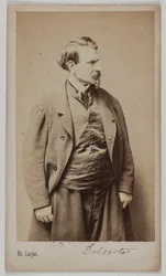 Porträt von François Delsarte, ca. 1870-90