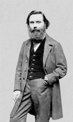 Porträt des französischen Schriftstellers und Journalisten Eugène Garcin (1830-1909)