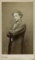 Porträt des Komponisten Olivier Métra, 1830-1889