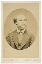 Porträt des Dichters Paul Verlaine 1844-1896, ca. 1870
