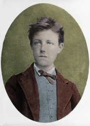 Porträt von Arthur Rimbaud im Alter von 17 Jahren
