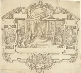 Allegorie auf die Rechtsprechung