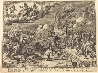 Apollo tötet Python