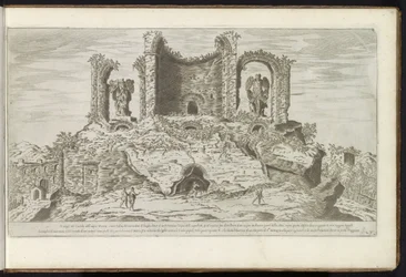 Ruinen der Trophäen des Marius in Rom
