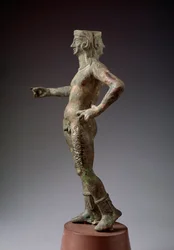 Die Göttlichkeit des Designs Culsans. Bronzeskulptur, 3. Jahrhundert v. Chr.