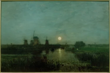 Mondlandschaft in Holland