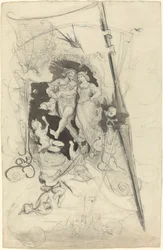 Der glückliche Gutsherr und seine Braut