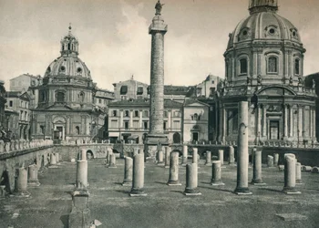 Forum Trajan, Rom, Italien, 1927