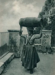 Wasserträger, Capri, Italien, 1927