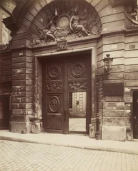 Hôtel des Ambassadeurs de Hollande, 47 rue Vieille-du-Temple, 1900 (Foto)