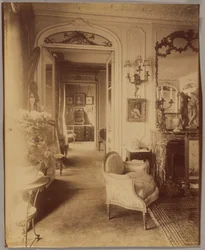 Interieur von Mademoiselle Sorel von der Comédie-Française, Avenue des Champs-Élysées