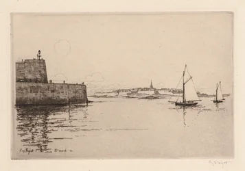 Saint-Malo von Dinard aus gesehen (Saint-Malo vu de Dinard)