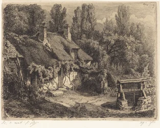 Die Hütte am Brunnen