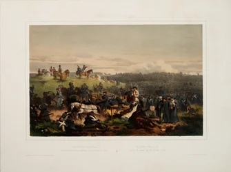 20. September 1854. Rückzug der russischen Armee nach der Schlacht an der Alma, 1855