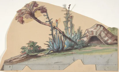 Entwurf für ein Bühnenbild an der Opéra, Paris, 1830-90