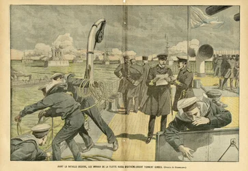 Illustration von Eugene Damblans (1865-1945) in Le Pelerin