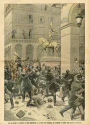 Illustration von Eugene Damblans (1865-1945) in Le Pelerin