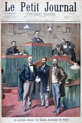 Der neue Stadtrat von Paris, 1900