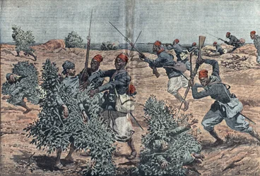 Krieg 1914-1918. Front der Dardanellen