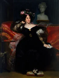 Porträt von Madame Jules-Antoine Droz, 1833
