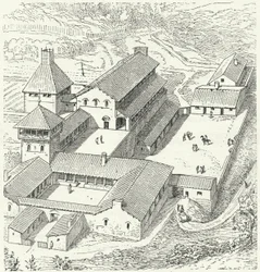 Merowingischer Königspalast